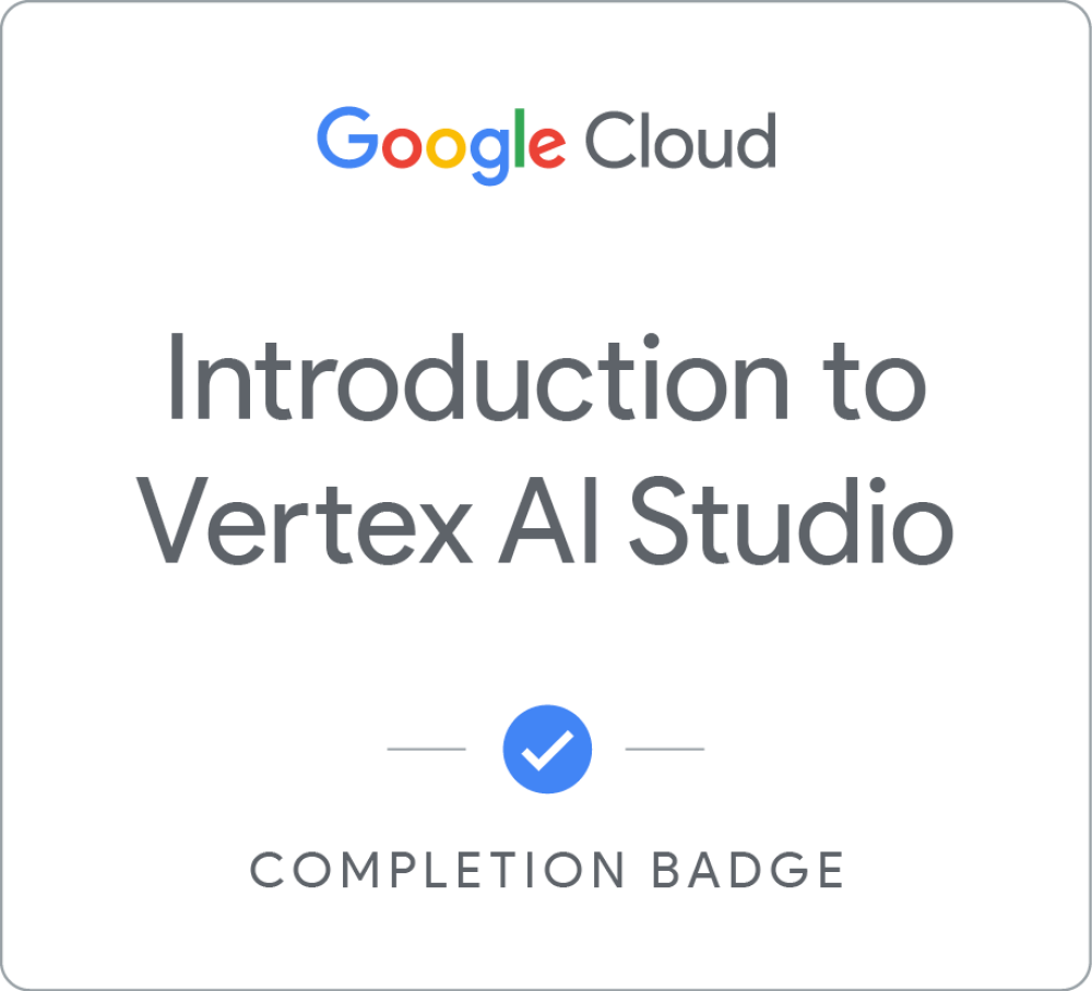 Introduction to Vertex AI Studio